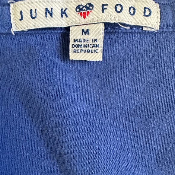 Junk Food Denver Broncos Long Sleeve Blue Tee Shirt. Size Medium - Picture 5 of 6